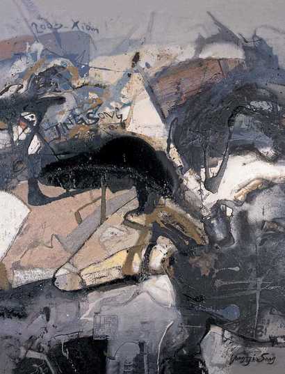 杨劲松 2000年作 珍贵的矛盾